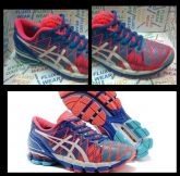 ASICS KINSEI 5 AZUL / ROSA DE R$599,00 POR