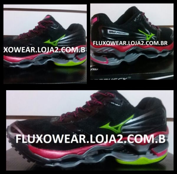 MIZUNO PROPHECY 2 PRETO / ROSA DE R$ 599,00 POR