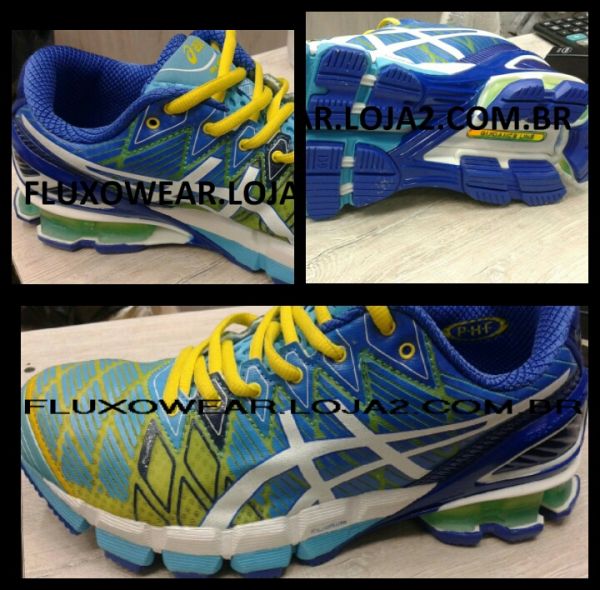 ASICS KINSEI 5 AZUL / AMARELO DE R$ 599,00 POR